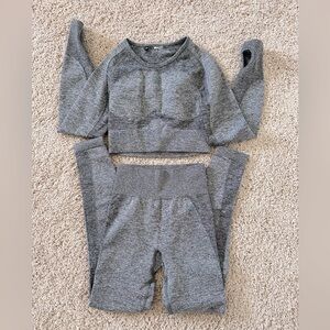 Gymshark marled set XS